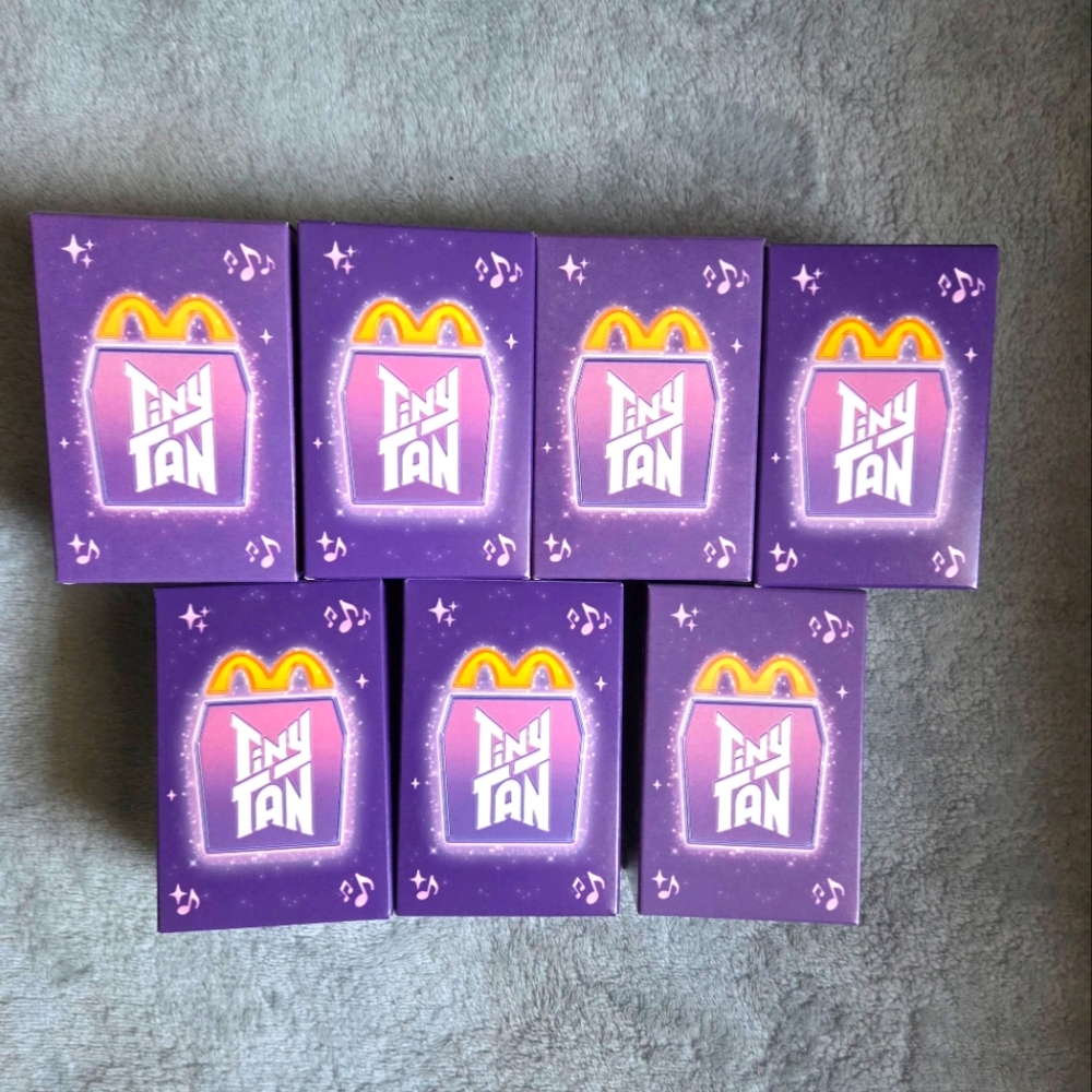 BTS x Mcdonald's  Tiny Tan Set